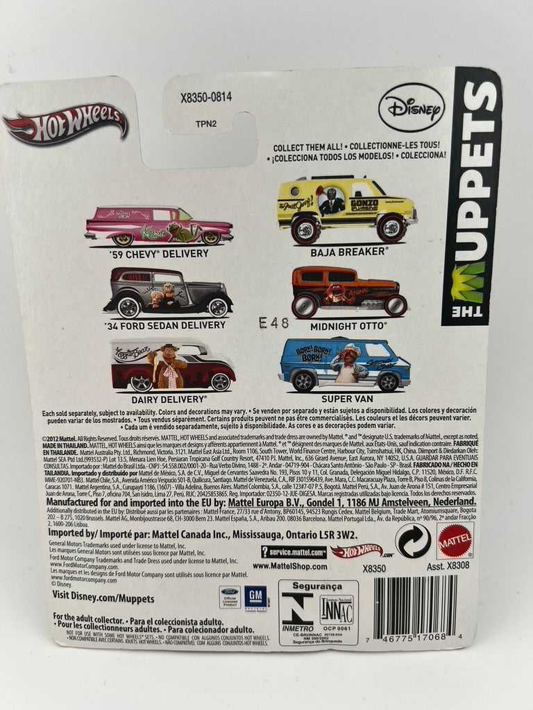 Hot Wheels '34 Ford Sedan Delivery – The Muppets Fishwheels