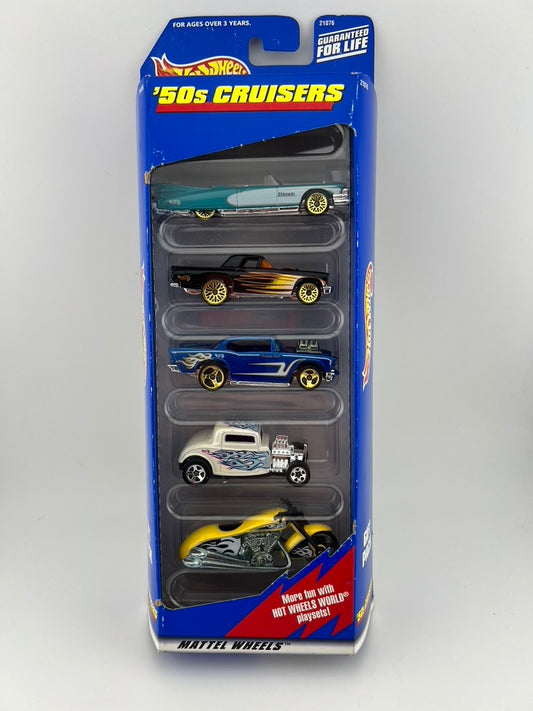 Hot Wheels ‘50s Cruisers 5-Car Gift Pack Fishwheels