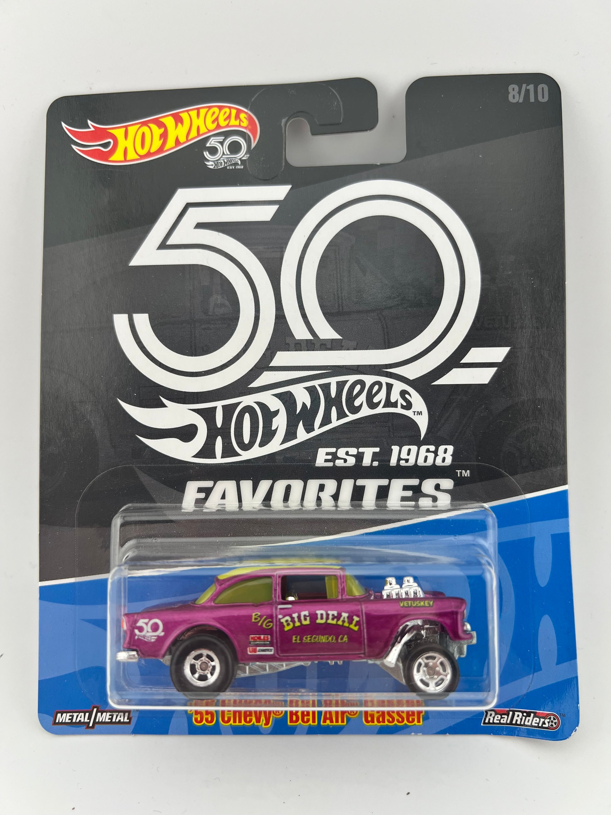 Hot Wheels 50th Favorites '55 Chevy® Bel Air® Gasser – "Big Deal"