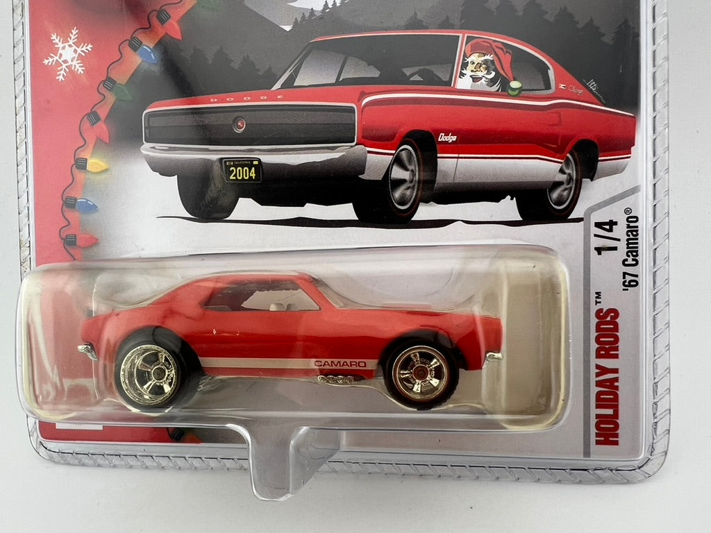 Hot Wheels ’67 Camaro – Holiday Rods (2004 Limited Edition) Fishwheels