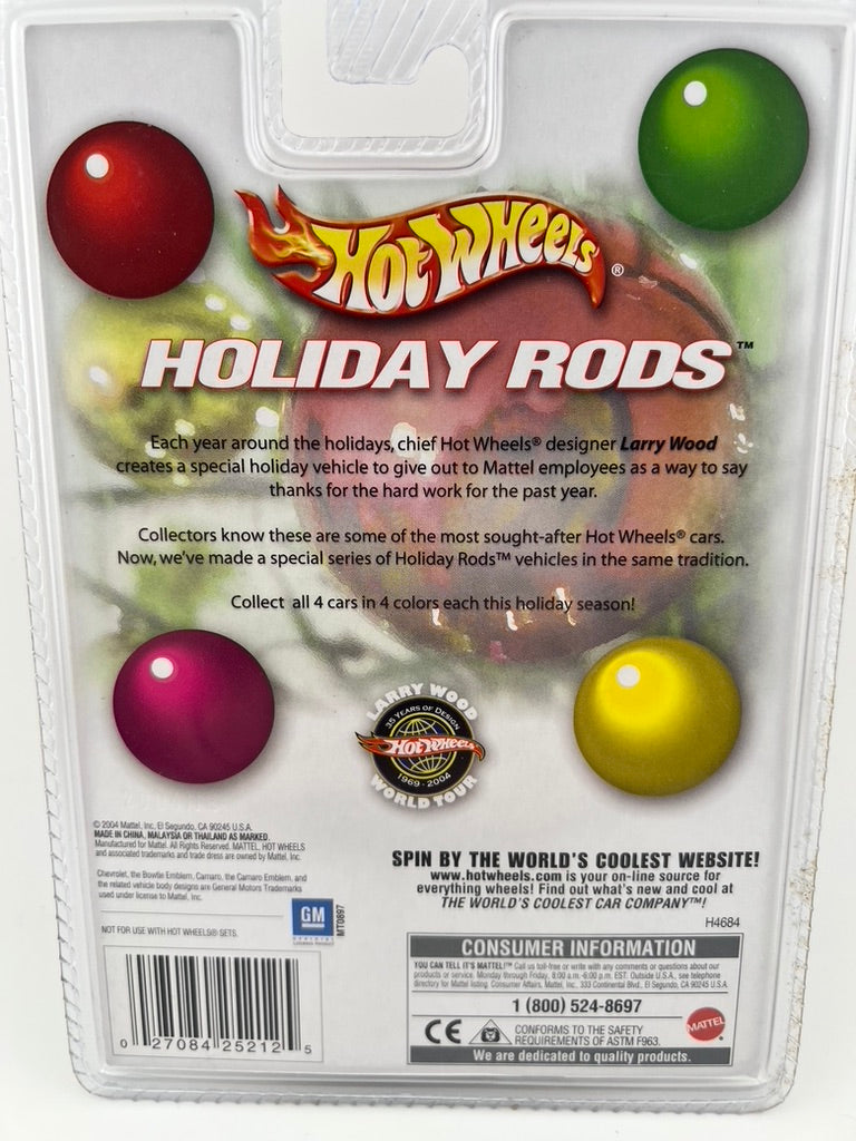 Hot Wheels ’67 Camaro – Holiday Rods (2004 Limited Edition) Fishwheels
