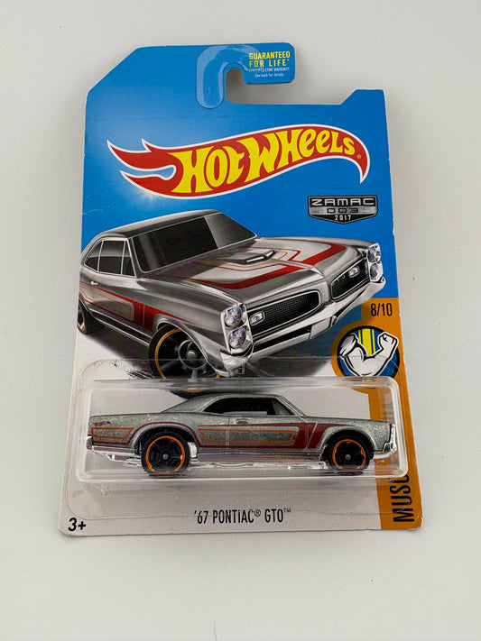 Hot Wheels ’67 Pontiac GTO – ZAMAC | Muscle Mania 8/10