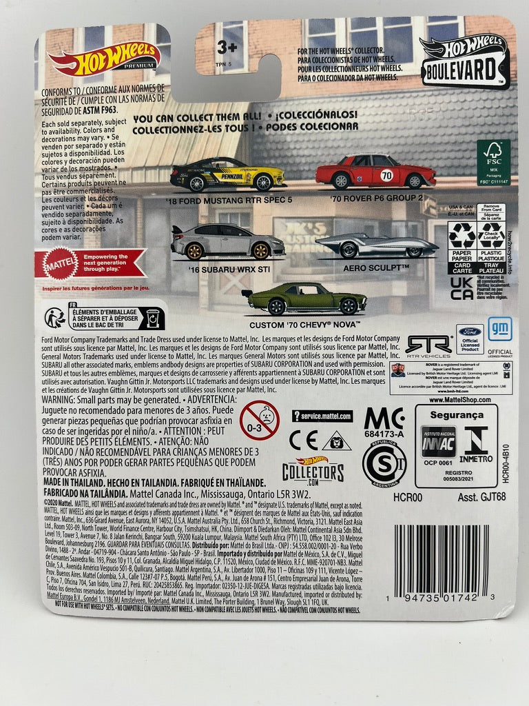 Hot Wheels ’70 Rover P6 Group 2 Fishwheels