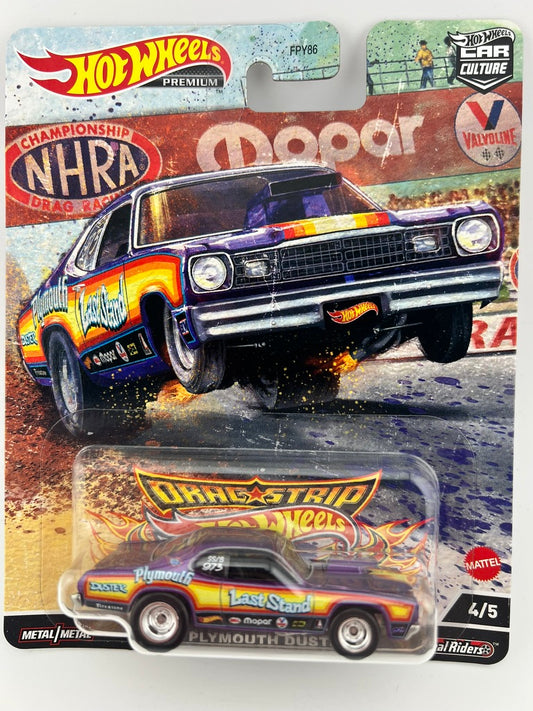 Hot Wheels '73 Plymouth Duster – Drag Strip Demons Fishwheels