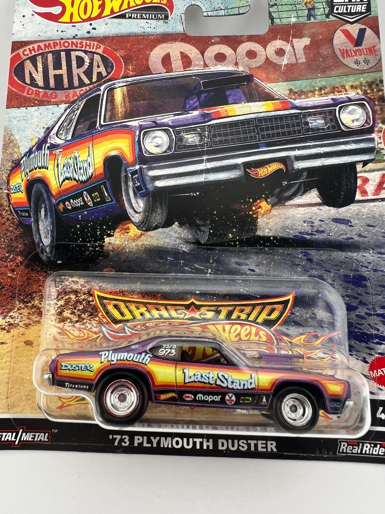 Hot Wheels '73 Plymouth Duster – Drag Strip Demons Fishwheels