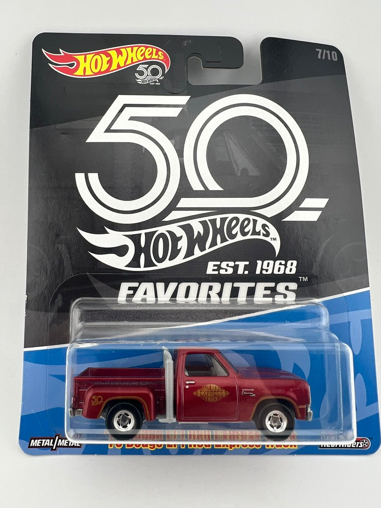 Hot Wheels ’78 Dodge Li’l Red Express Truck Fishwheels