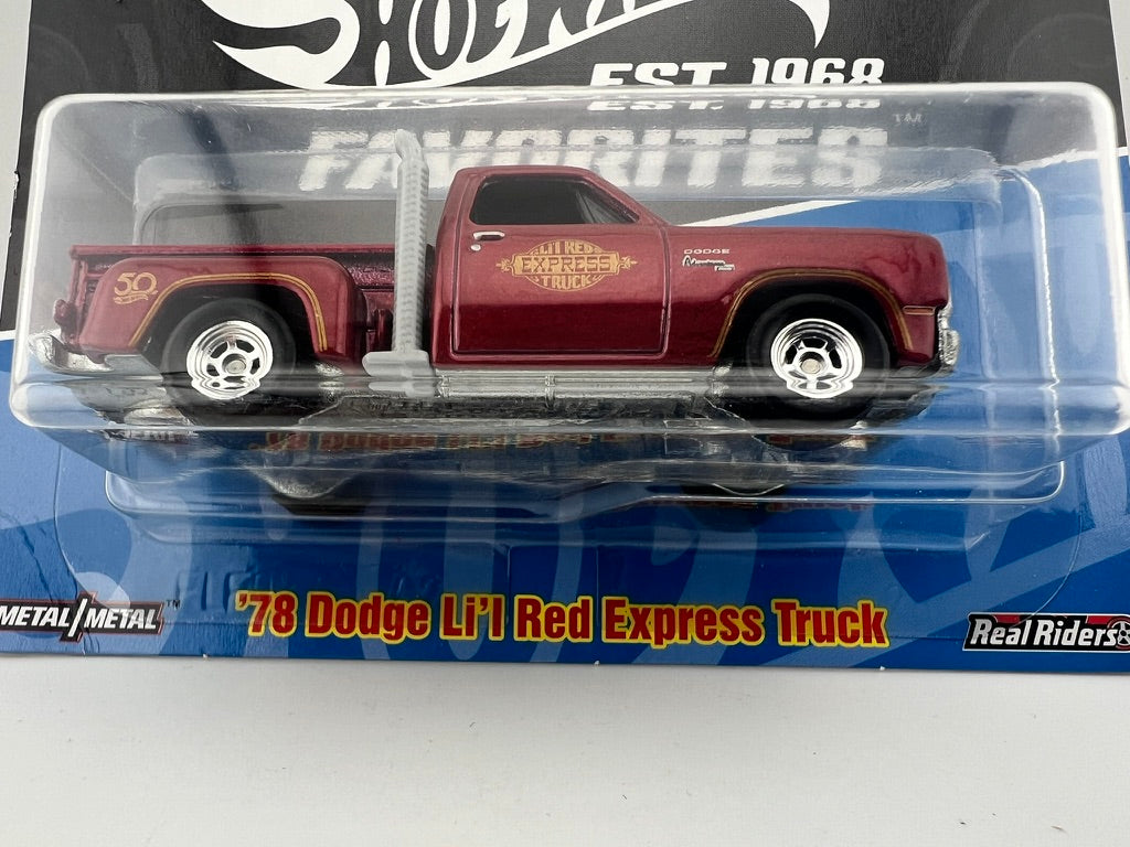 Hot Wheels ’78 Dodge Li’l Red Express Truck Fishwheels