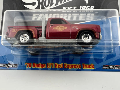 Hot Wheels ’78 Dodge Li’l Red Express Truck Fishwheels