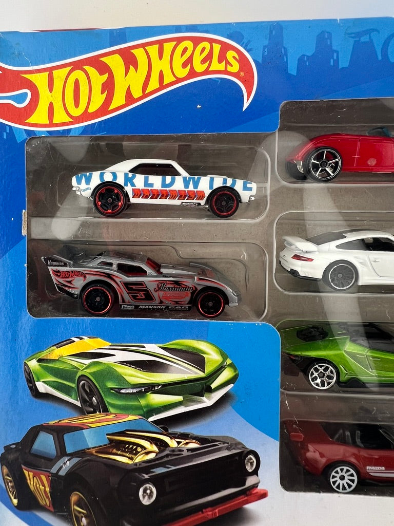 Hot Wheels 9-Car Gift Pack – Exclusive Decoration C Fishwheels