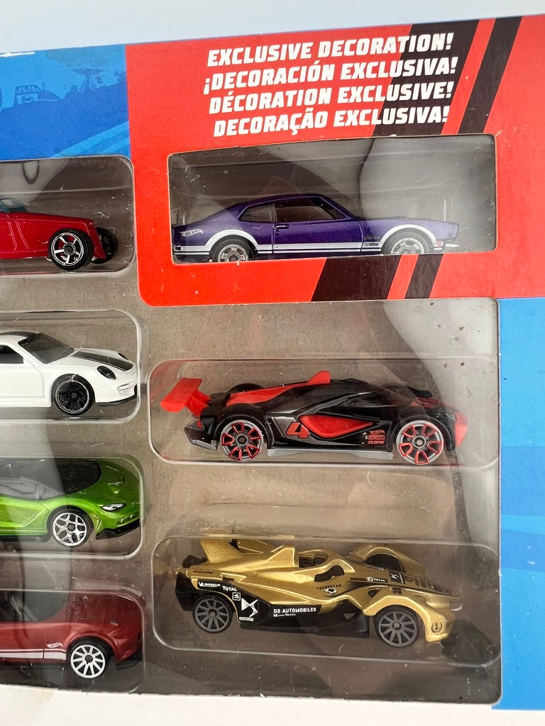 Hot Wheels 9-Car Gift Pack – Exclusive Decoration C Fishwheels