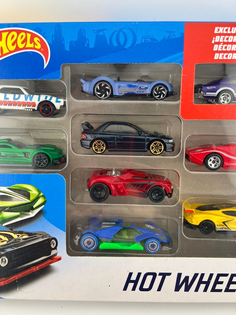 Hot Wheels 9-Car Gift Pack – Exclusive Decoration Edition B Fishwheels