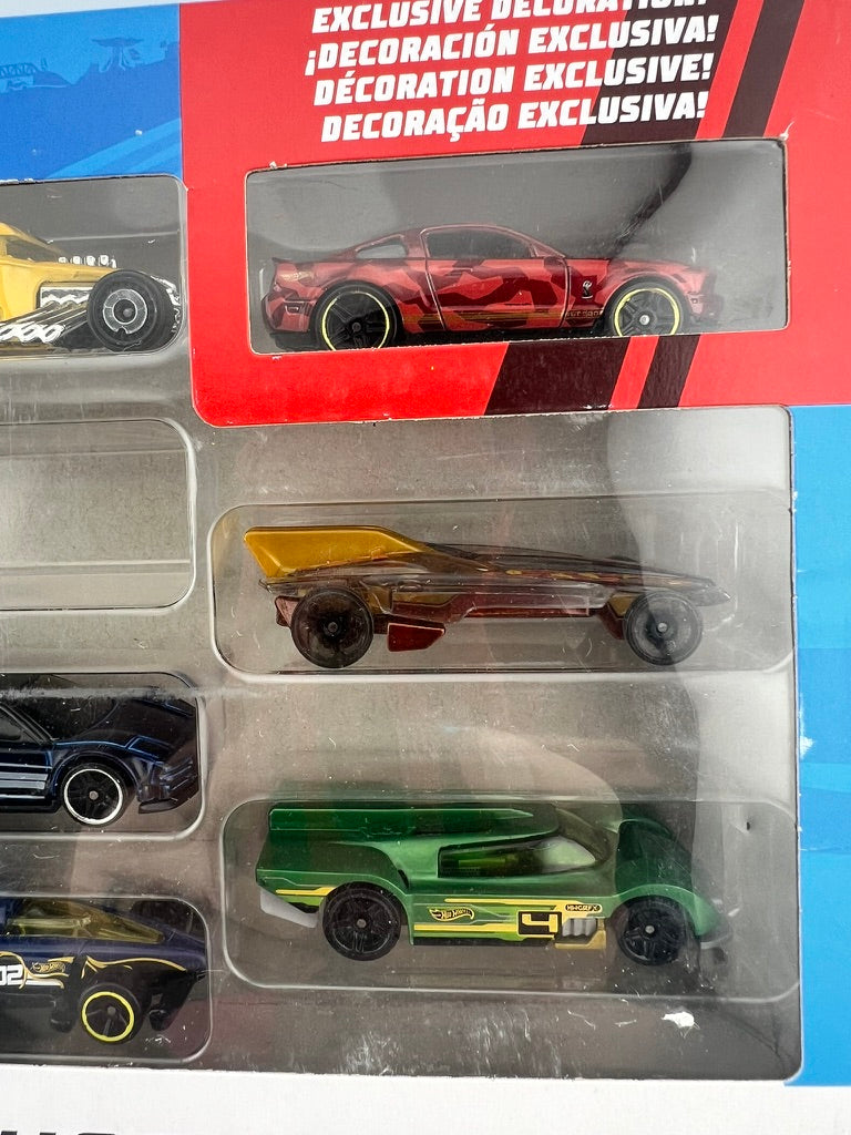 Hot Wheels 9-Car Gift Pack – Exclusive Decoration Edition Clearance Fishwheels