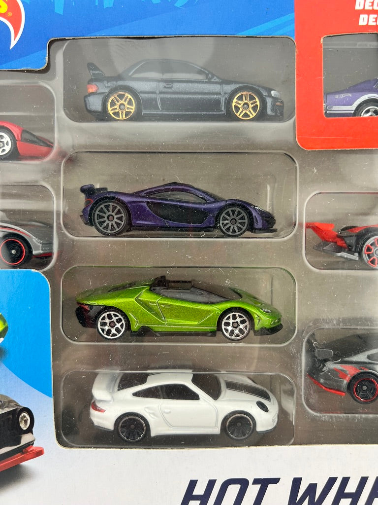 Hot Wheels 9-Car Gift Pack – Exclusive Decoration Edition Fishwheels