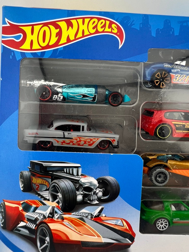 Hot Wheels 9-Car Gift Pack – Set with Exclusive Decoration (Set 2) Fishwheels