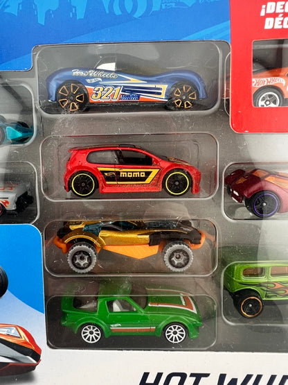 Hot Wheels 9-Car Gift Pack – Set with Exclusive Decoration (Set 2) Fishwheels