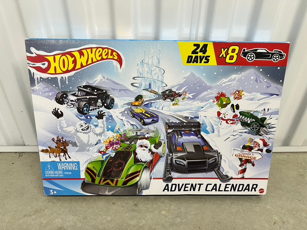 Hot Wheels Advent Calendar Santa's Garage Fishwheels