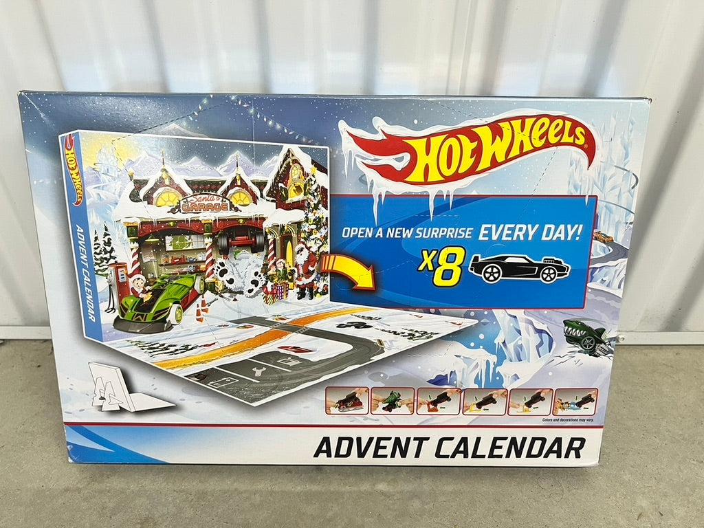 Hot Wheels Advent Calendar Santa's Garage Fishwheels