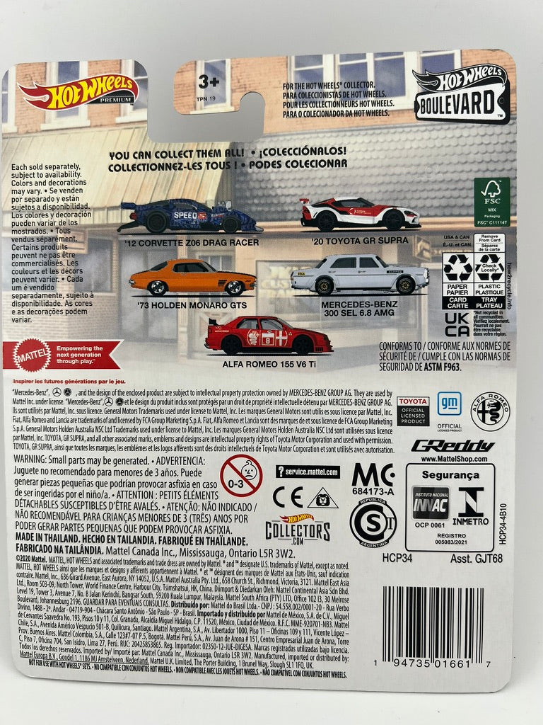 Hot Wheels Alfa Romeo 155 V6 Ti Fishwheels