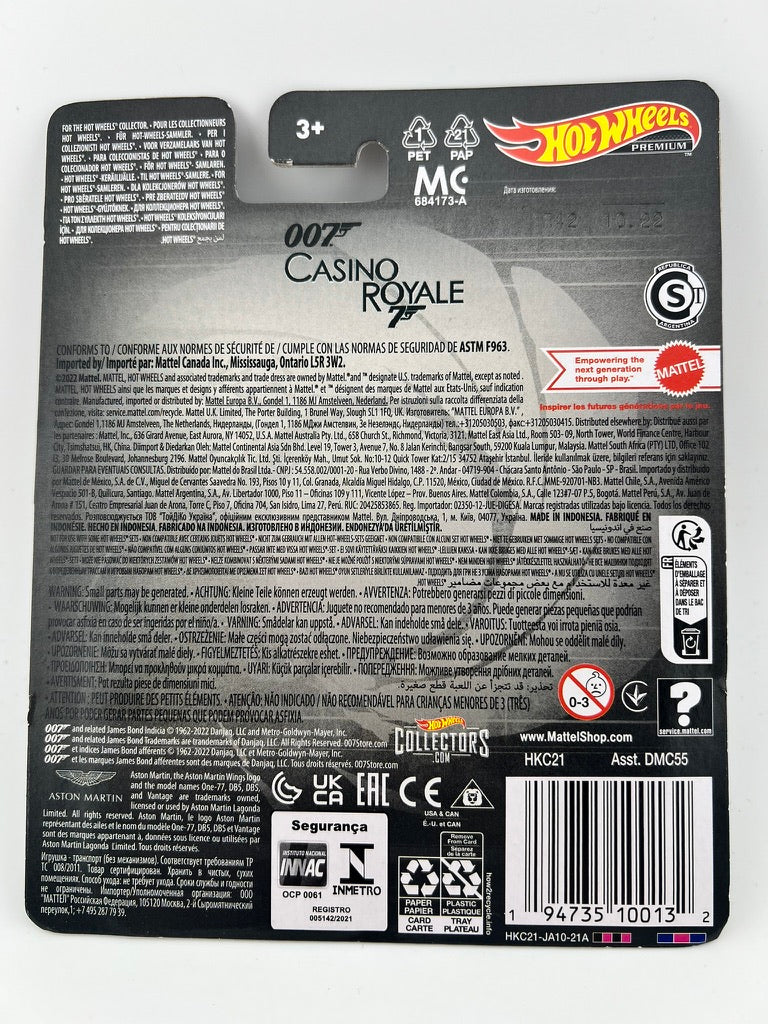 Hot Wheels Aston Martin DBS – 007 Casino Royale Fishwheels