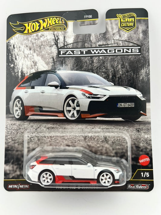 Hot Wheels Audi RS 6 Avant – Car Culture: Fast Wagons Fishwheels