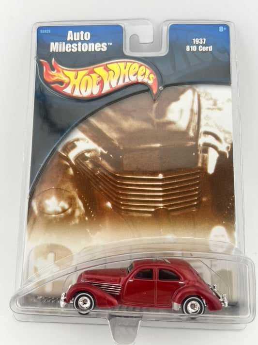 Hot Wheels Auto Milestones 1937 810 Cord Fishwheels
