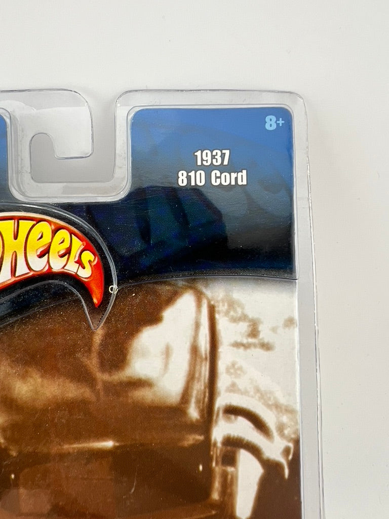 Hot Wheels Auto Milestones 1937 810 Cord Fishwheels
