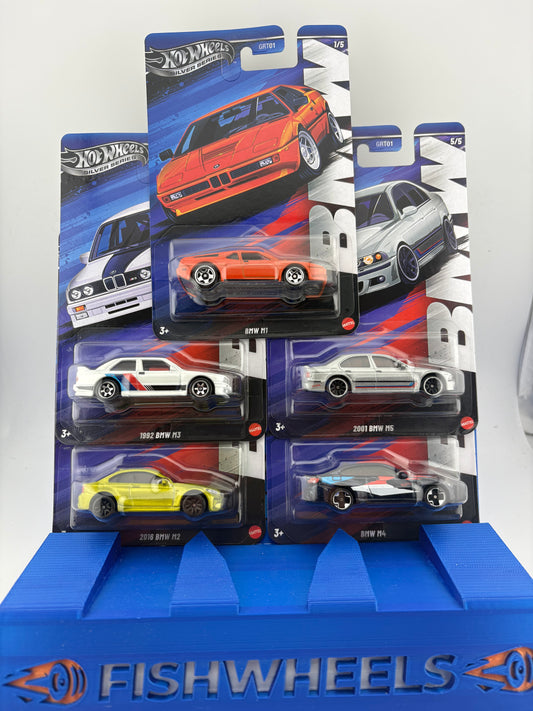 Hot Wheels BMW 5-Car Set – Silver Series