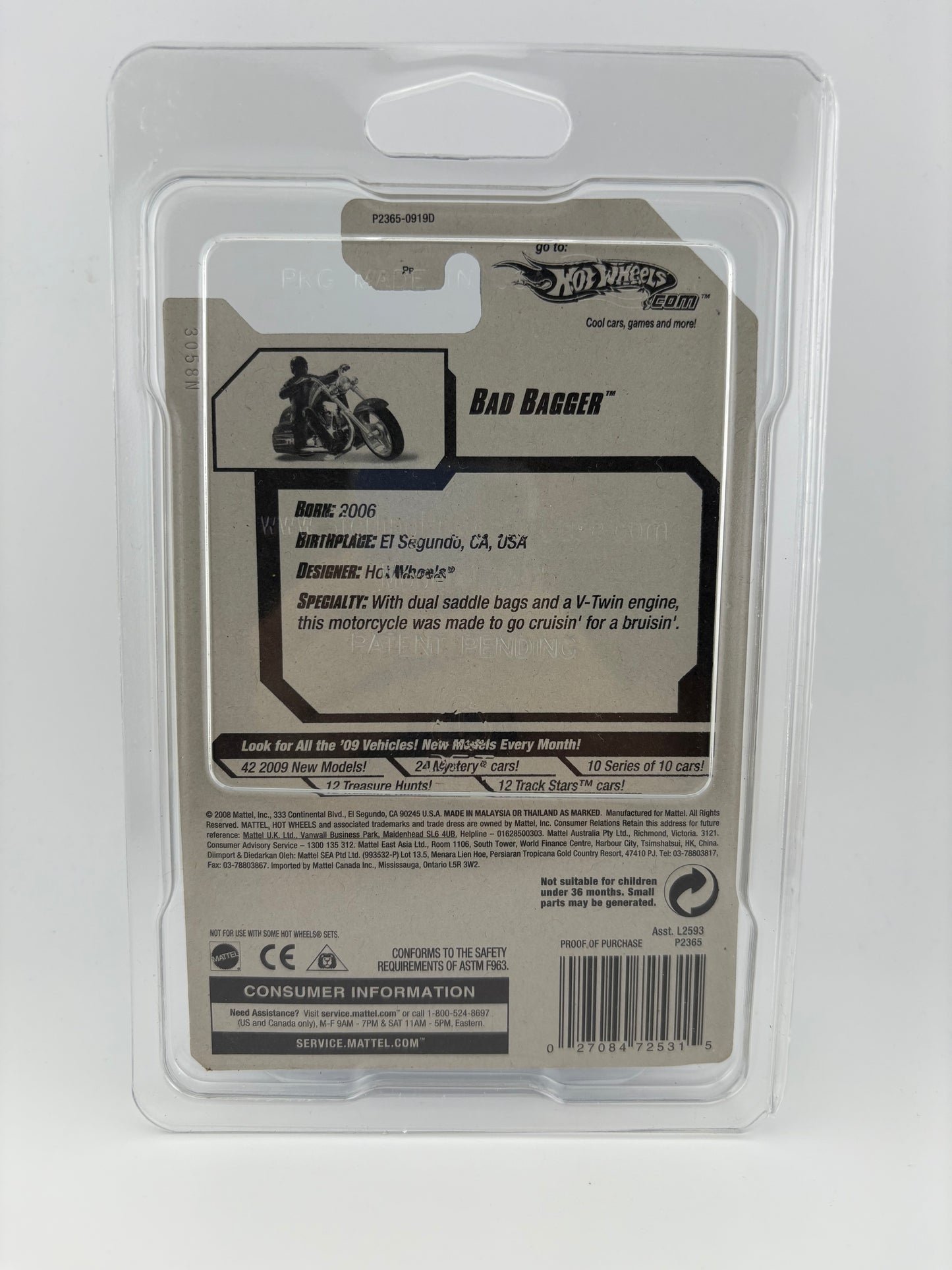 Hot Wheels Bad Bagger – 2009 Super Treasure Hunt 