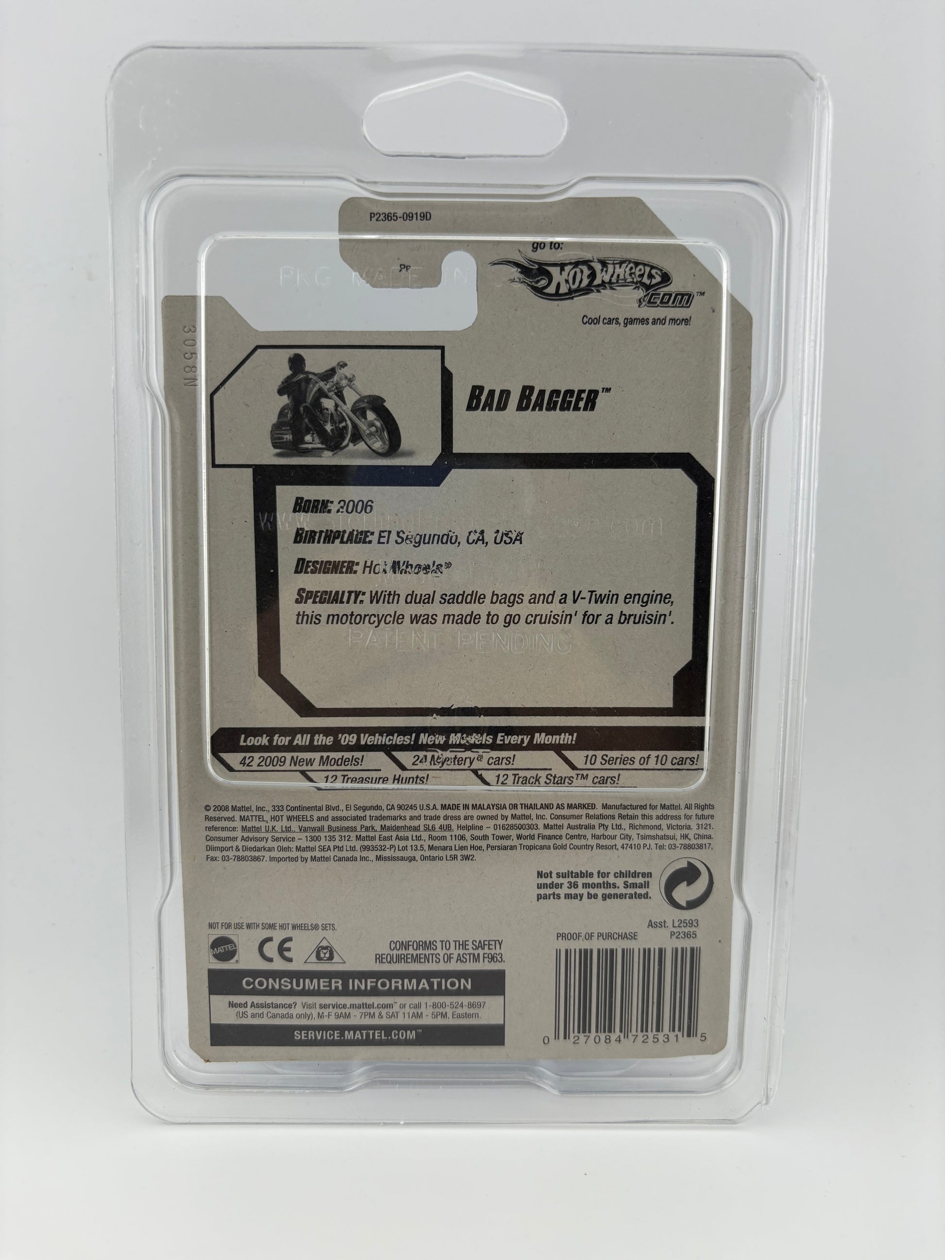 Hot Wheels Bad Bagger – 2009 Super Treasure Hunt 