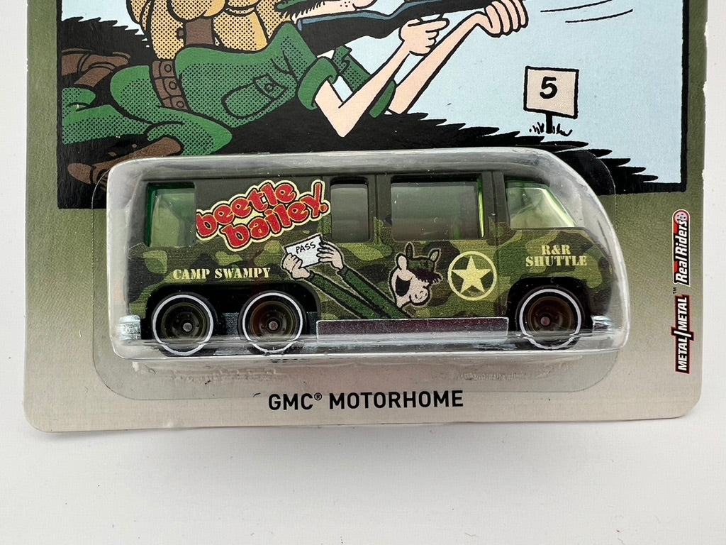 Hot Wheels Beetle Bailey GMC Motorhome Fishwheels