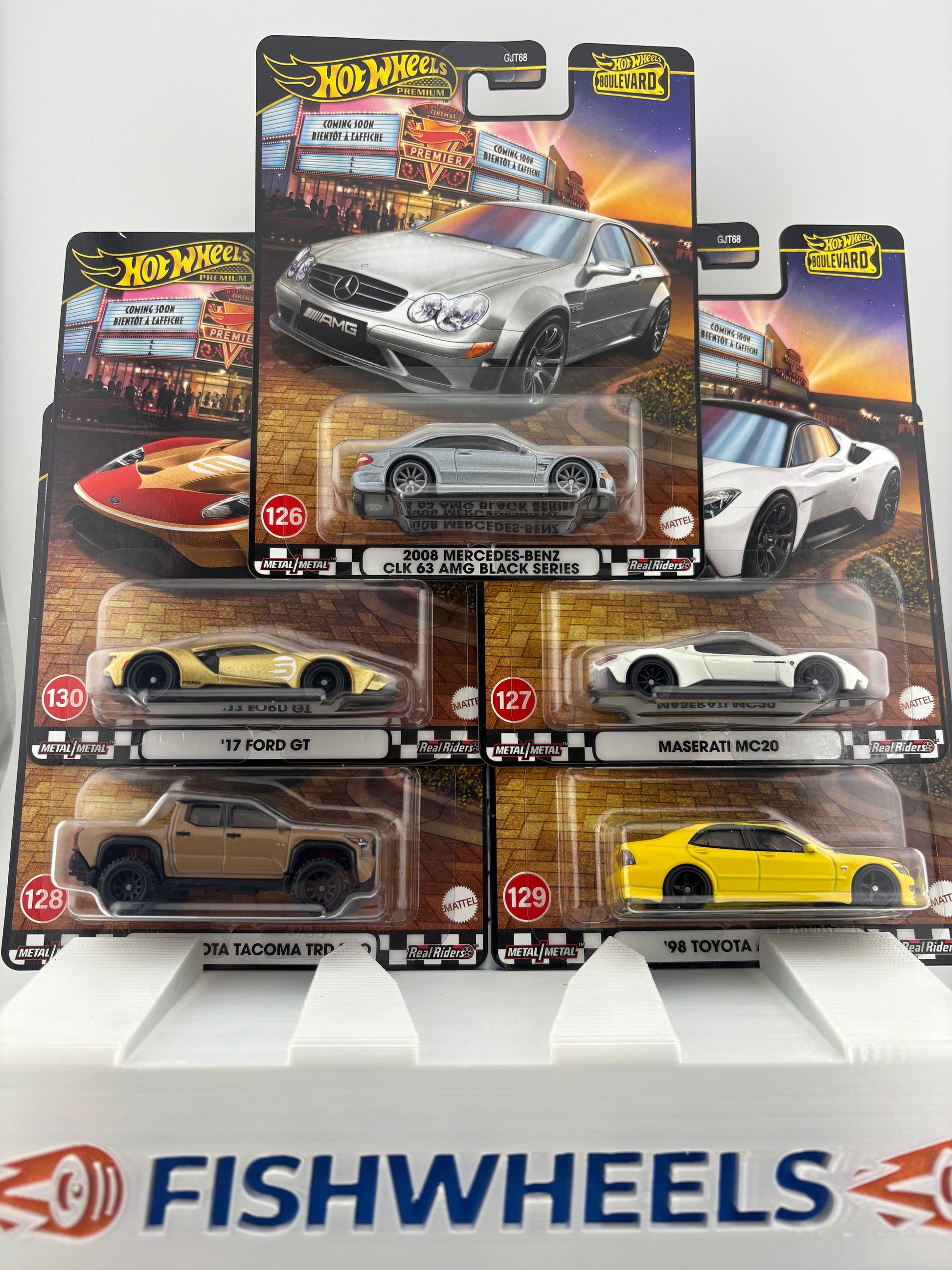 Hot Wheels Boulevard Premium #126-130 
