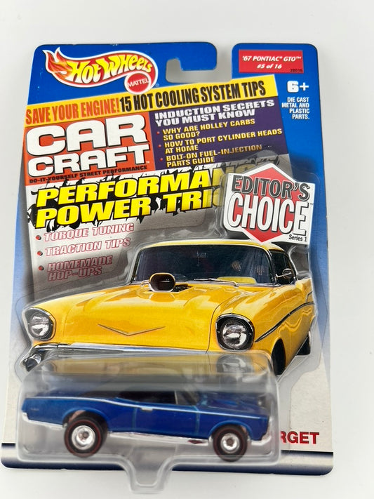Hot Wheels Car Craft Editor's Choice ’67 Pontiac GTO Fishwheels