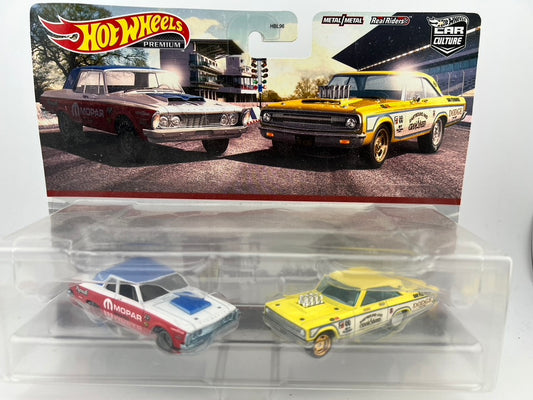 Hot Wheels Car Culture 2-Pack: ’63 Plymouth Belvedere & ’65 Dodge Coronet Fishwheels
