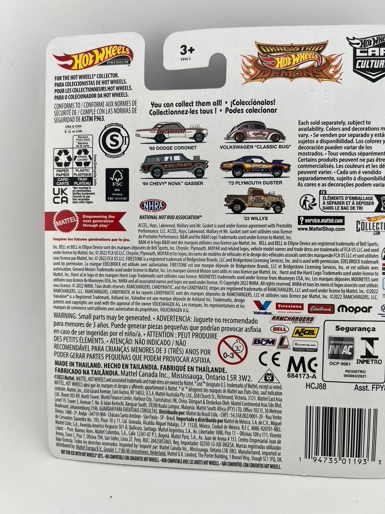 Hot Wheels Car Culture – ’33 Willys (Drag Strip Demons) Fishwheels