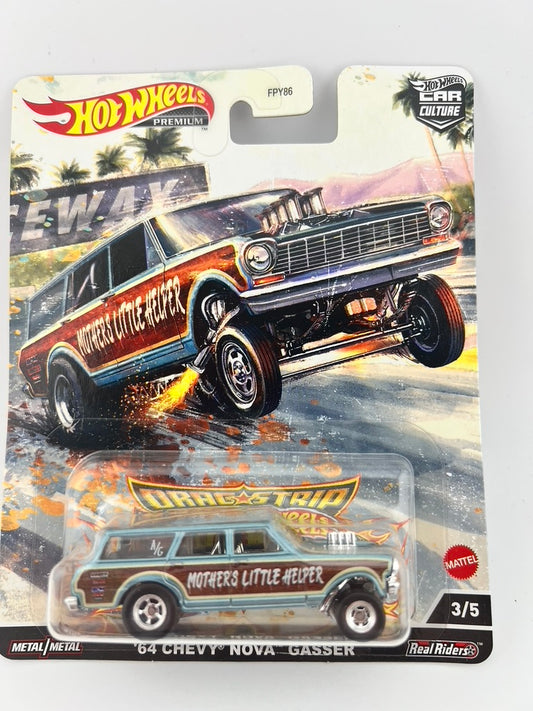 Hot Wheels Car Culture – '64 Chevy Nova Gasser “Mother’s Little Helper” Fishwheels