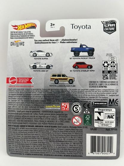 Hot Wheels Car Culture – ’81 Toyota Starlet KP61 Fishwheels