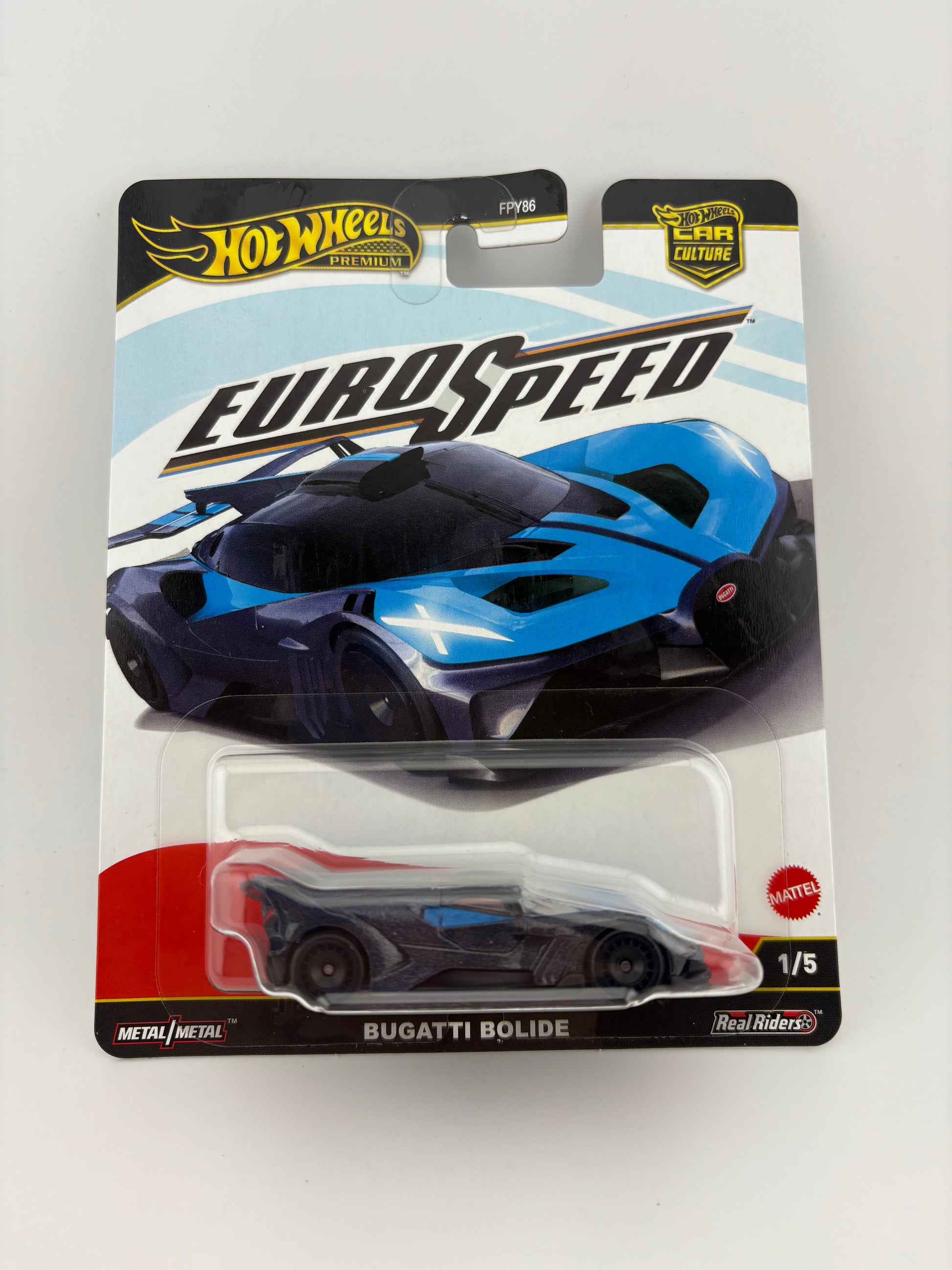 Hot Wheels Car Culture EuroSpeed – Bugatti Bolide