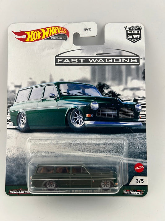 Hot Wheels Car Culture Fast Wagons – Volvo P220 Amazon Wagon Fishwheels
