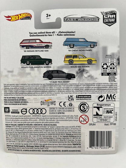 Hot Wheels Car Culture Fast Wagons – Volvo P220 Amazon Wagon Fishwheels