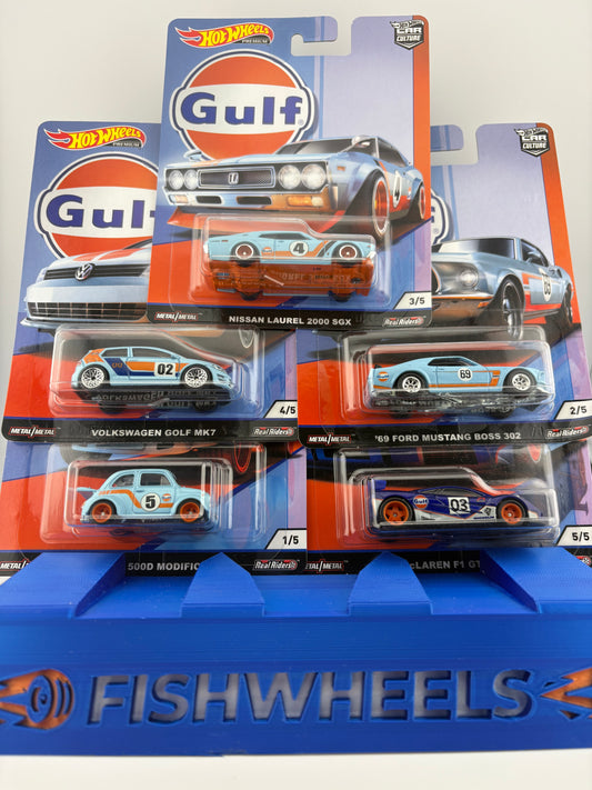 Hot Wheels Car Culture Gulf Racing Set