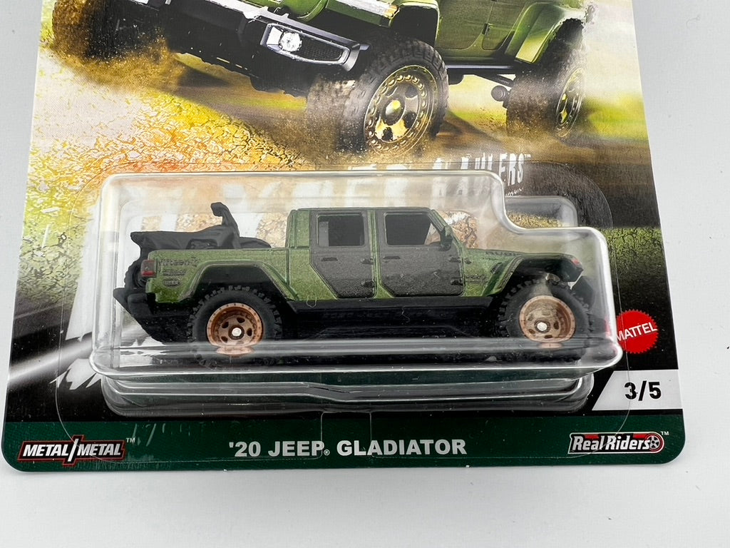 Hot Wheels Car Culture Hyper Haulers – ’20 Jeep Gladiator Fishwheels