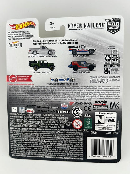 Hot Wheels Car Culture Hyper Haulers – ’20 Jeep Gladiator Fishwheels