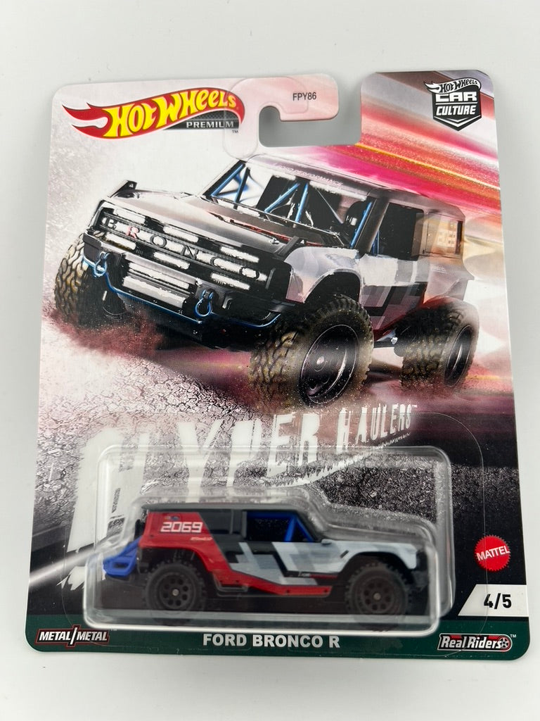 Hot Wheels Car Culture Hyper Haulers – Ford Bronco R Fishwheels