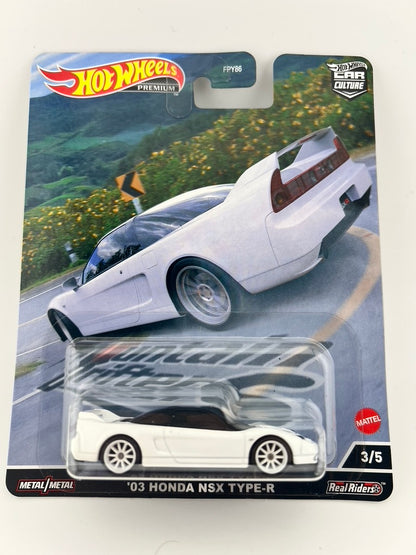 Hot Wheels Car Culture Mountain Drifters – ’03 Honda NSX Type-R Fishwheels