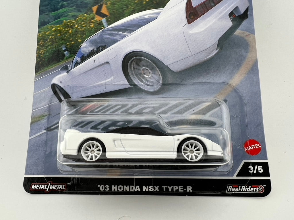 Hot Wheels Car Culture Mountain Drifters – ’03 Honda NSX Type-R Fishwheels
