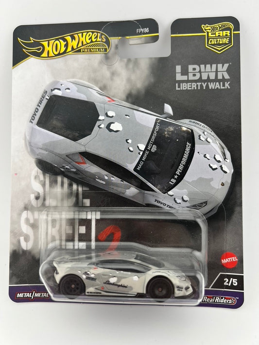 Hot Wheels Car Culture Slide Street 2 – LB-Works Lamborghini Huracán Fishwheels