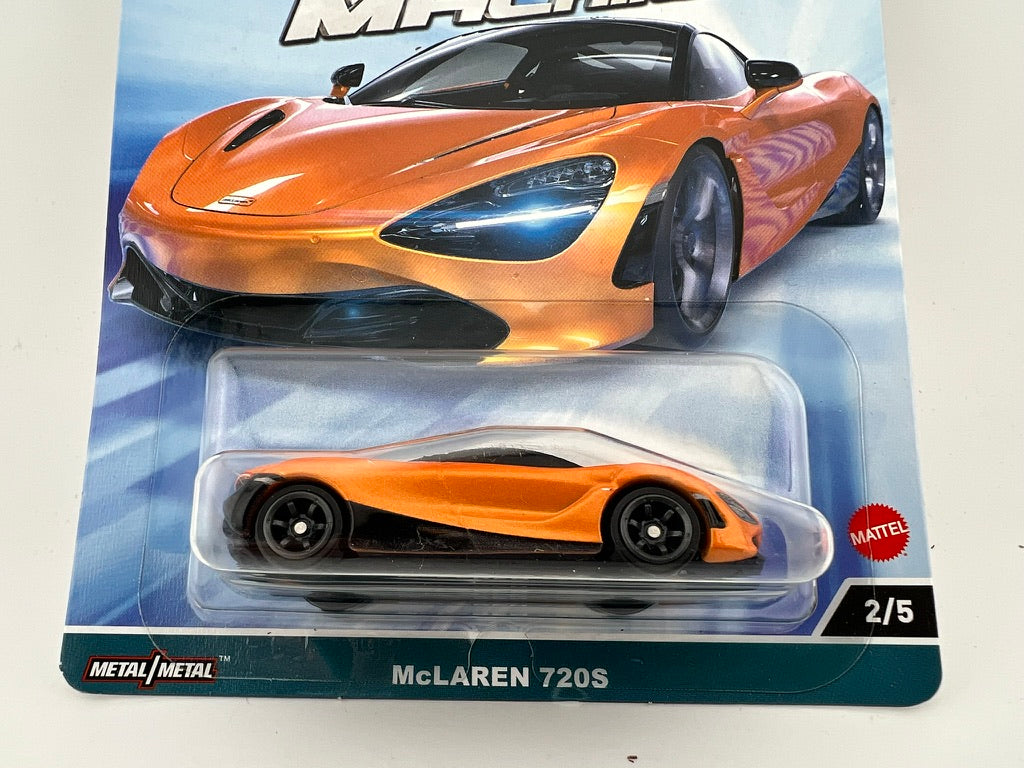 Hot Wheels Car Culture Speed Machines McLaren 720S Fishwheels