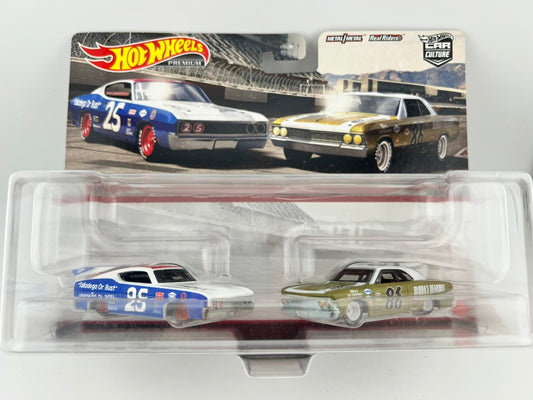 Hot Wheels Car Culture Team Transport 2-Pack – Ford Torino & Chevelle Fishwheels