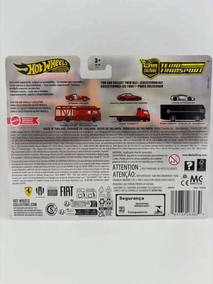 Hot Wheels Car Culture Team Transport – Toyota AE86 Sprinter Trueno with Fleet Street