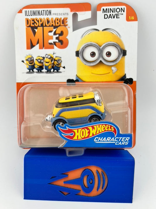 Hot Wheels Character Cars – Minion Dave (Despicable Me 3) Fishwheels